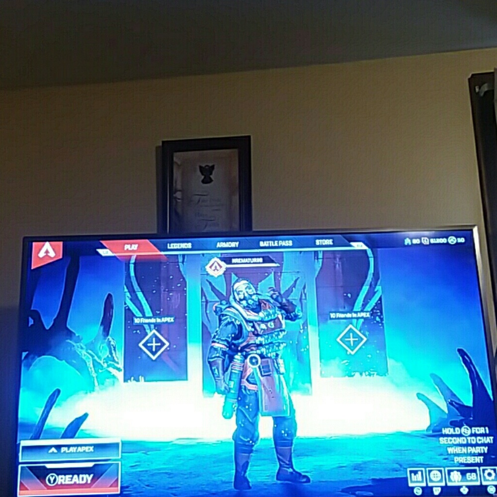 60" flatscreen smart tv